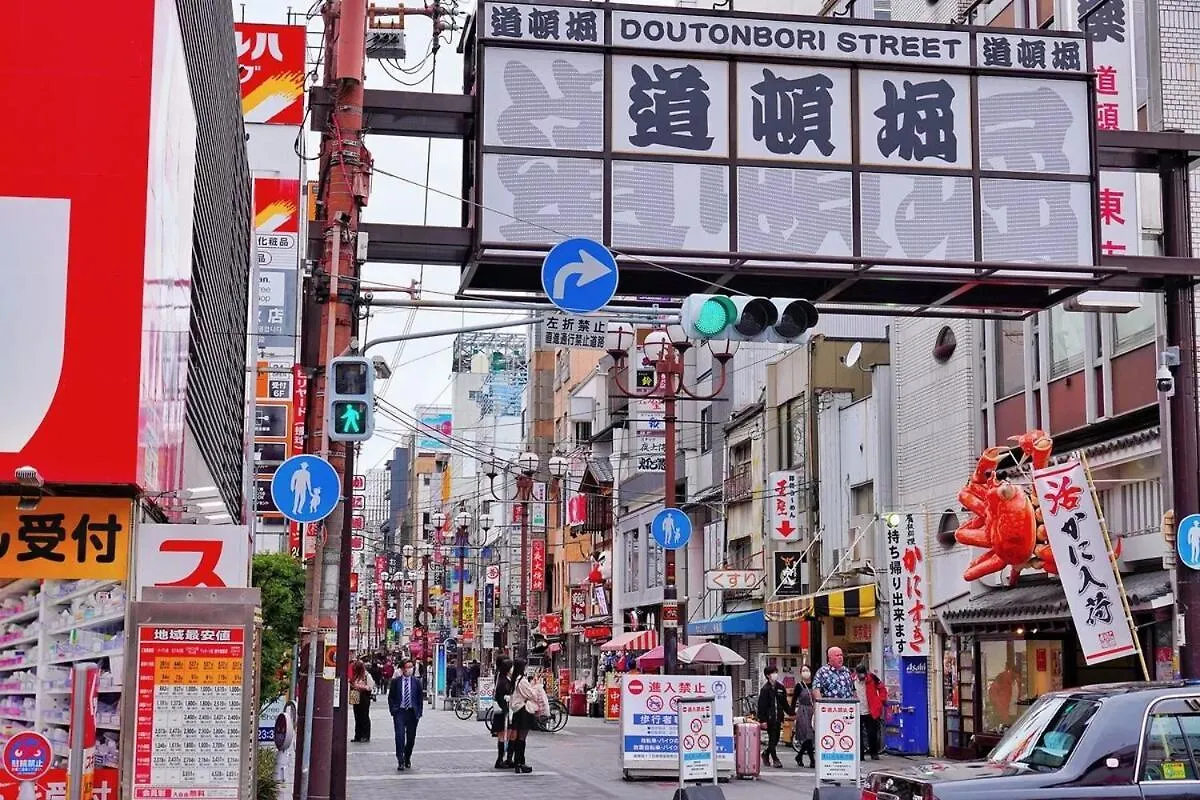 Osaka Tengachaya 2Min-Sta 2Stop-Namba 8Ppl House Lingpiao Japan